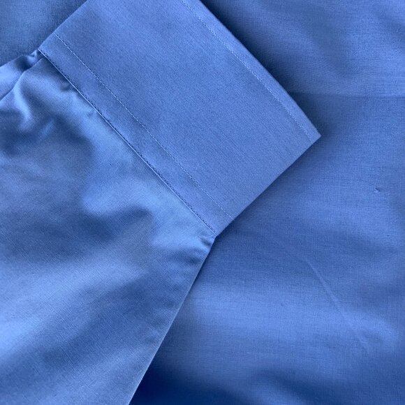 Designer Blue Givenchy Button up Button Down Collared Shirt - Picture 6 of 6